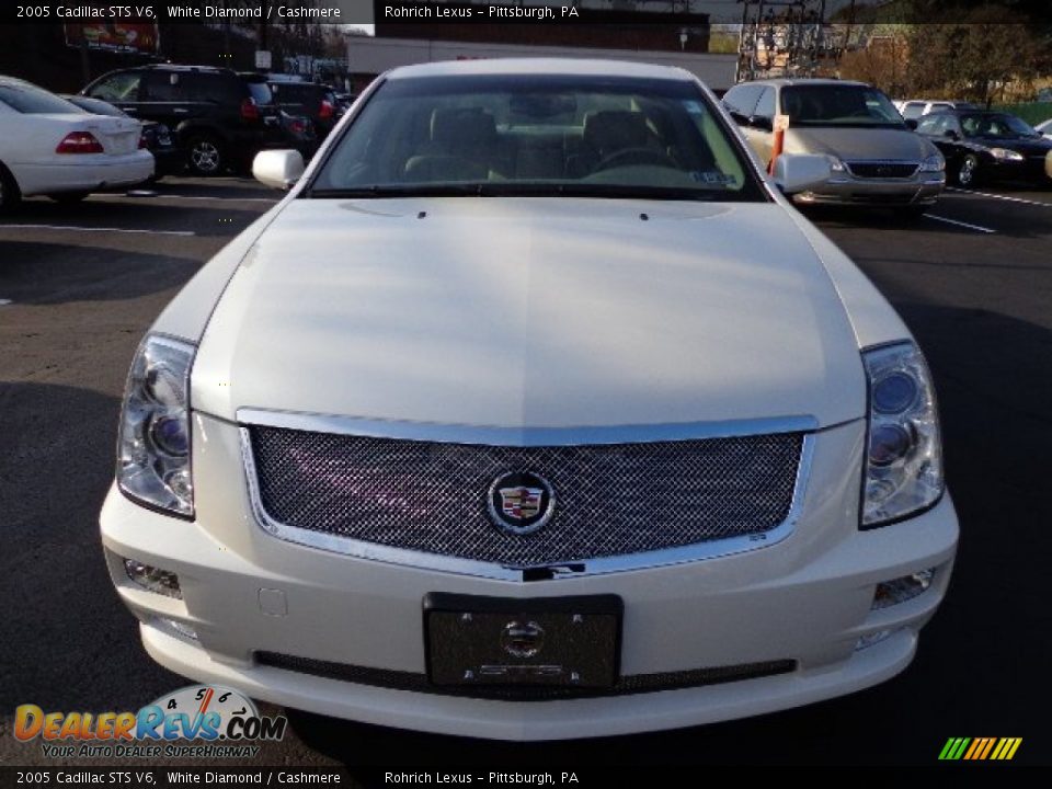 2005 Cadillac STS V6 White Diamond / Cashmere Photo #14