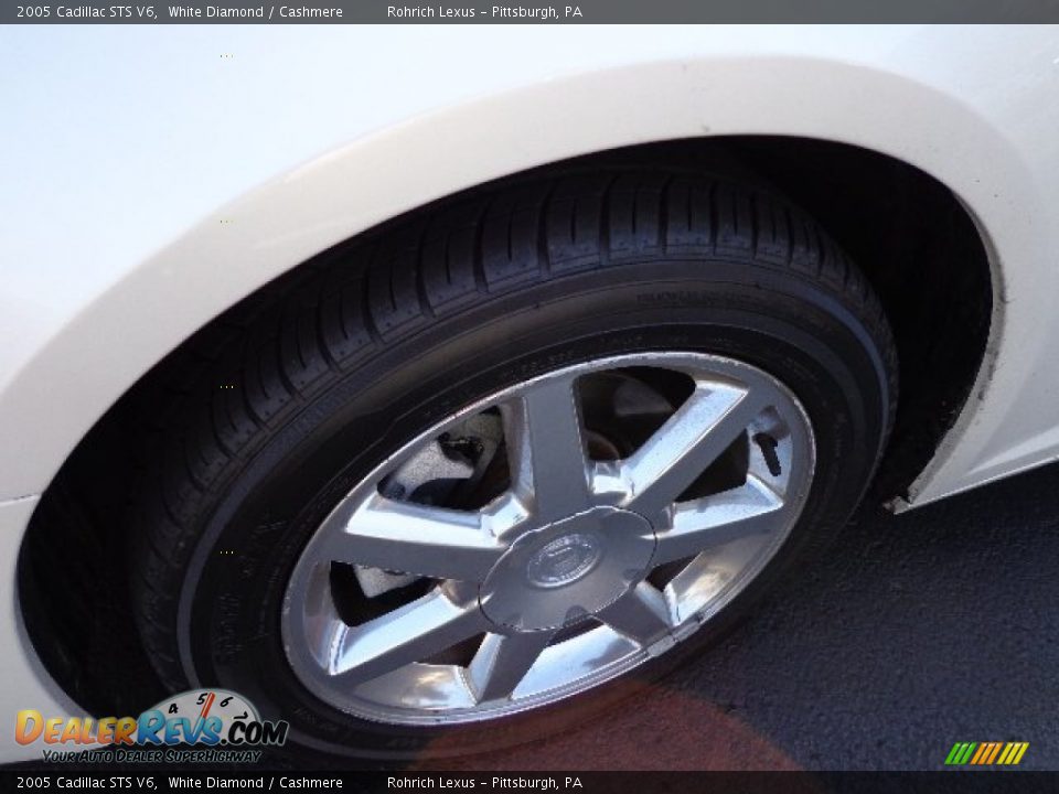 2005 Cadillac STS V6 White Diamond / Cashmere Photo #15