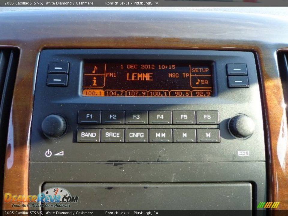 2005 Cadillac STS V6 White Diamond / Cashmere Photo #19