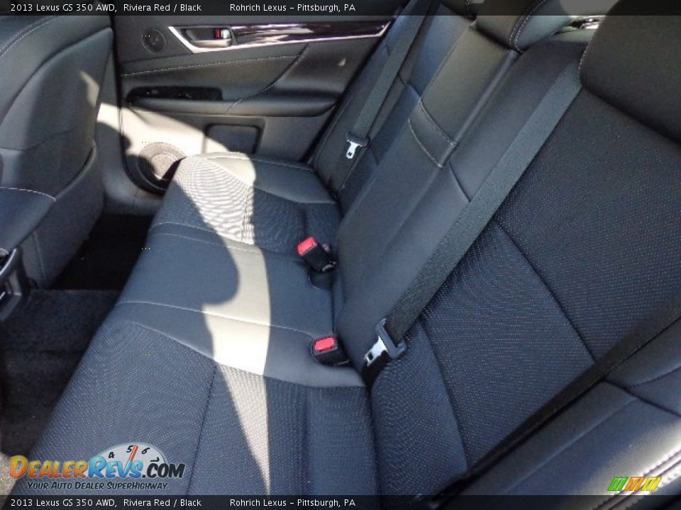 2013 Lexus GS 350 AWD Riviera Red / Black Photo #11