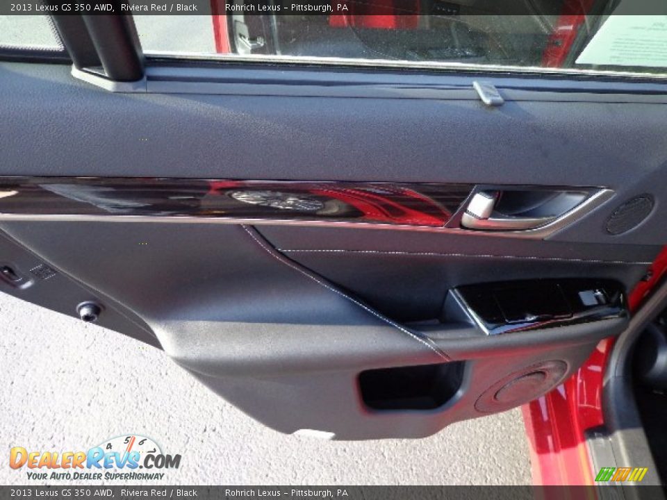 2013 Lexus GS 350 AWD Riviera Red / Black Photo #13