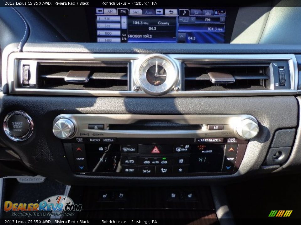 2013 Lexus GS 350 AWD Riviera Red / Black Photo #19