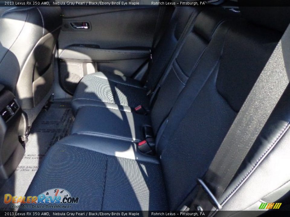 2013 Lexus RX 350 AWD Nebula Gray Pearl / Black/Ebony Birds Eye Maple Photo #11