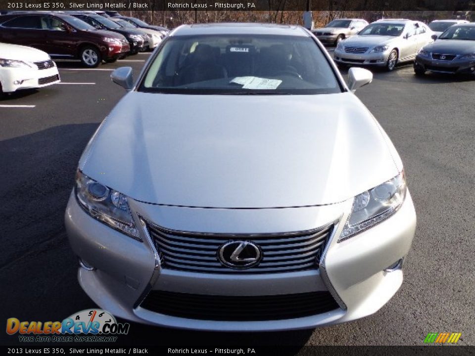 2013 Lexus ES 350 Silver Lining Metallic / Black Photo #7