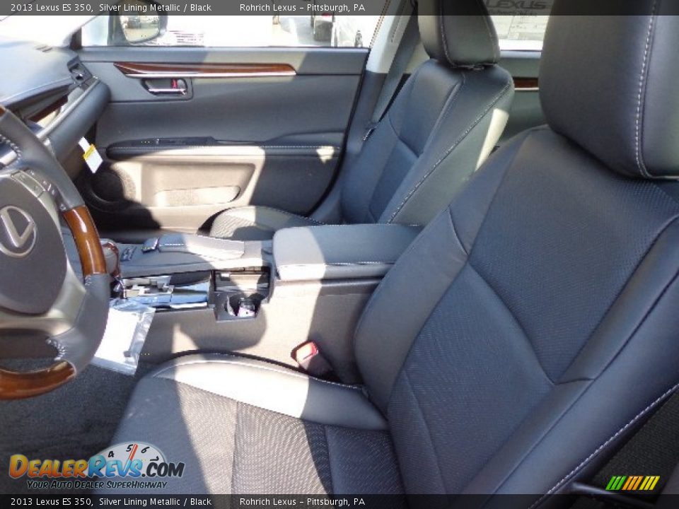 2013 Lexus ES 350 Silver Lining Metallic / Black Photo #10