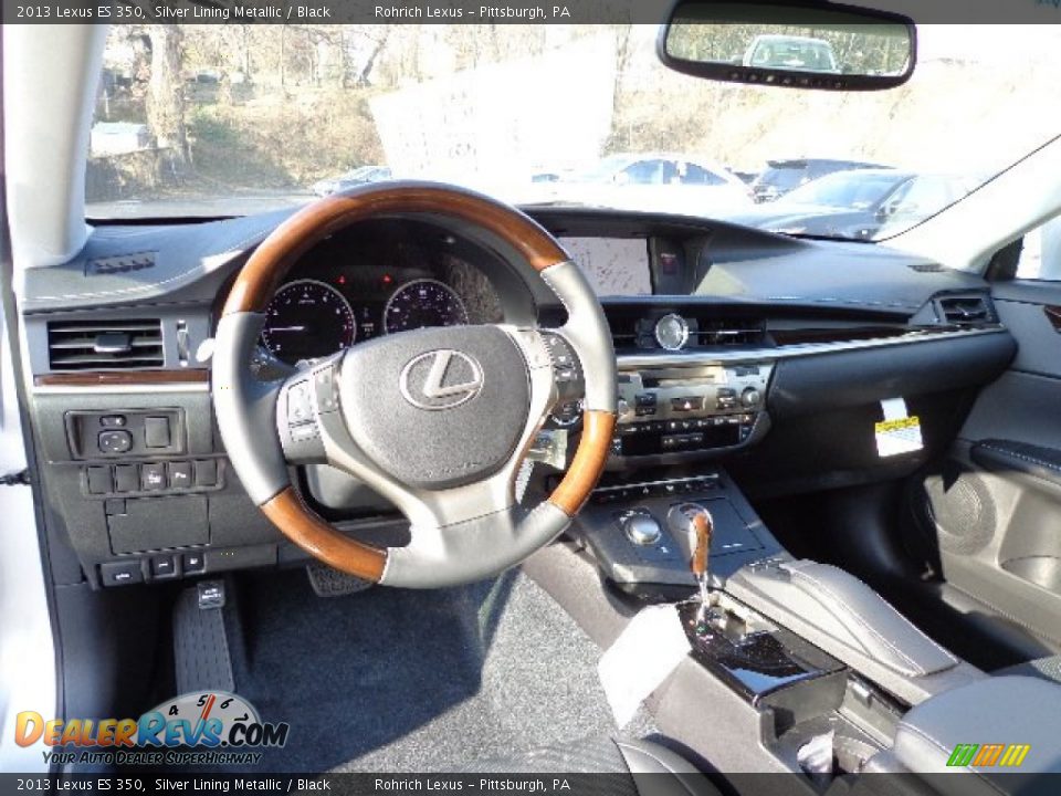 2013 Lexus ES 350 Silver Lining Metallic / Black Photo #12