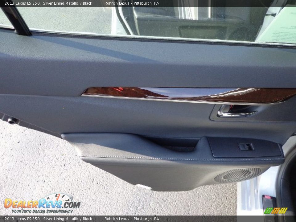 2013 Lexus ES 350 Silver Lining Metallic / Black Photo #13