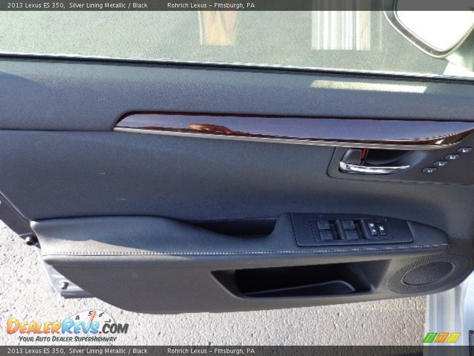 2013 Lexus ES 350 Silver Lining Metallic / Black Photo #14
