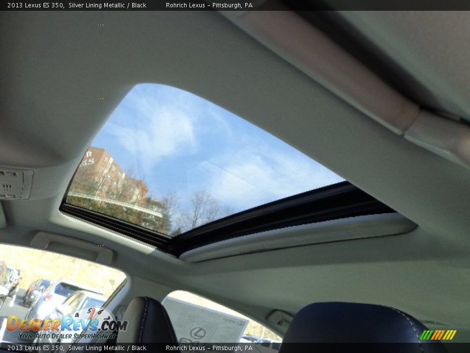 2013 Lexus ES 350 Silver Lining Metallic / Black Photo #15