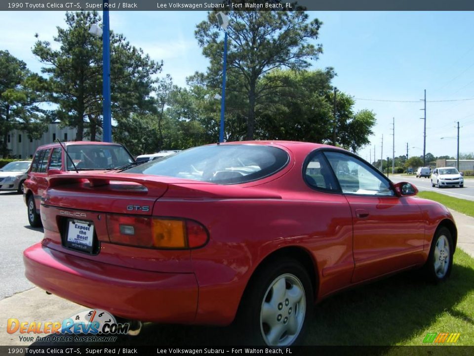 red 1990 toyota celica gt #7