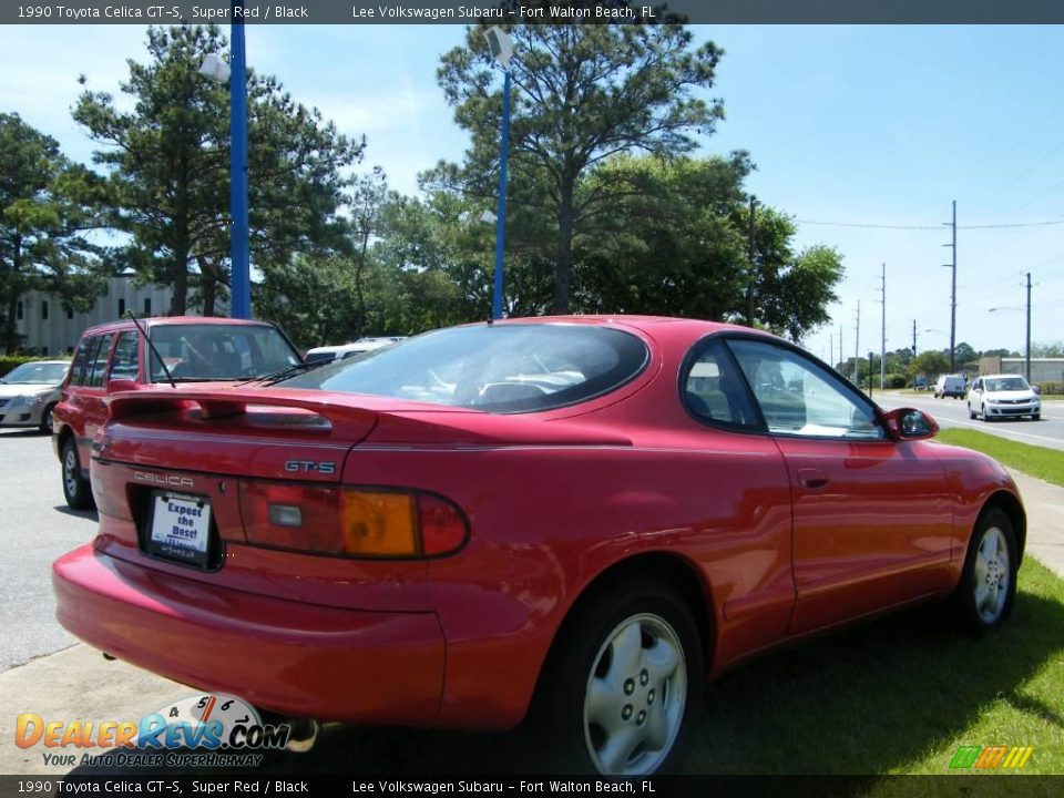 red 1990 toyota celica gt #7