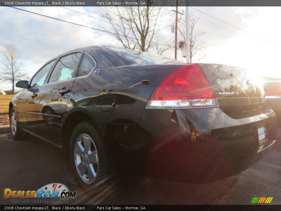 2008 Chevrolet Impala LT Black / Ebony Black Photo #2
