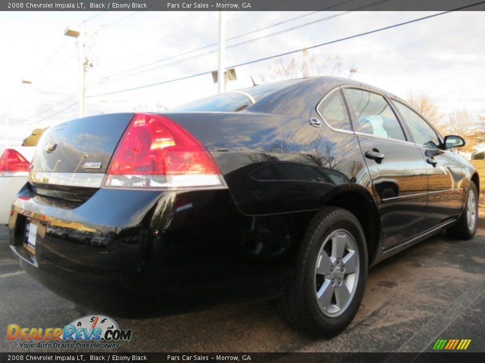 2008 Chevrolet Impala LT Black / Ebony Black Photo #3