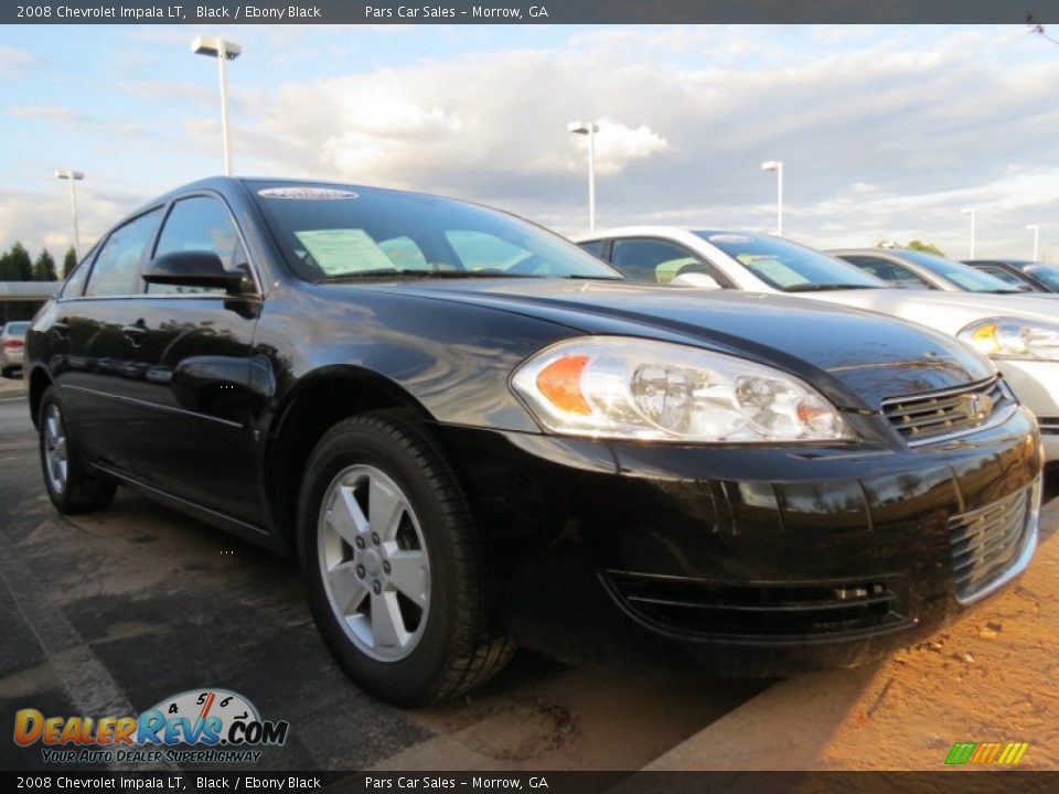 2008 Chevrolet Impala LT Black / Ebony Black Photo #4