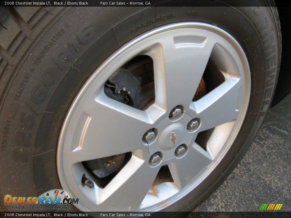 2008 Chevrolet Impala LT Black / Ebony Black Photo #5