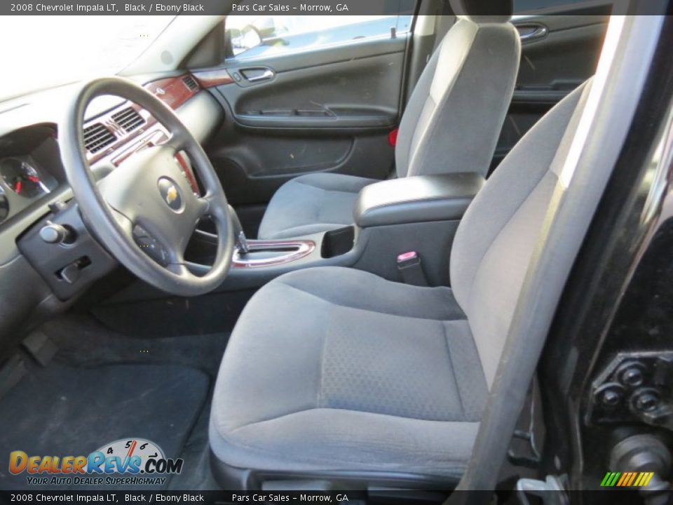 2008 Chevrolet Impala LT Black / Ebony Black Photo #6