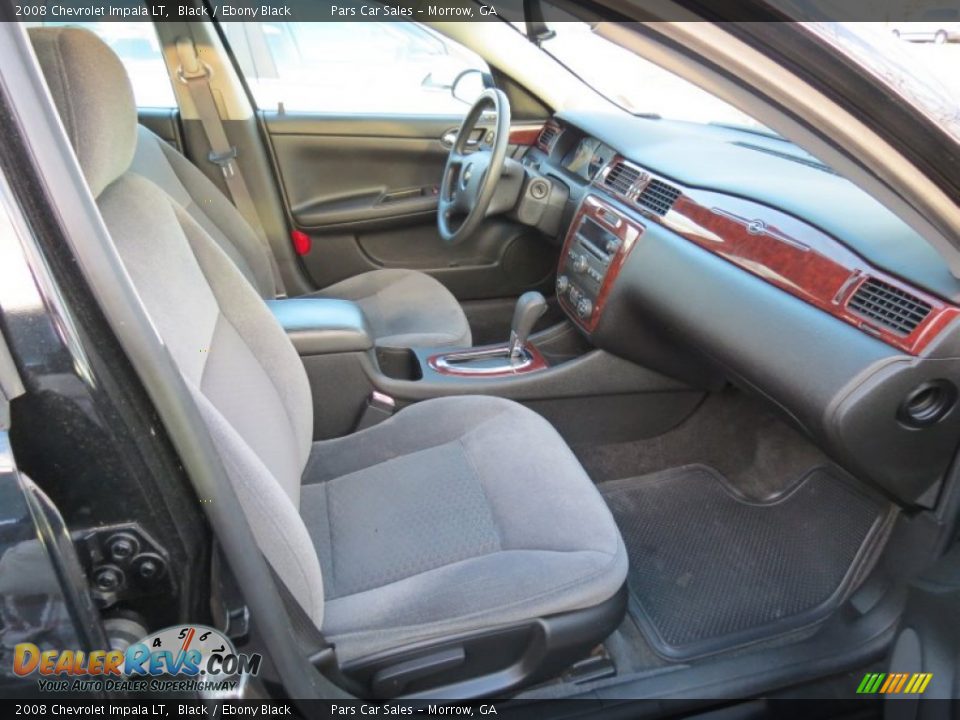 2008 Chevrolet Impala LT Black / Ebony Black Photo #13