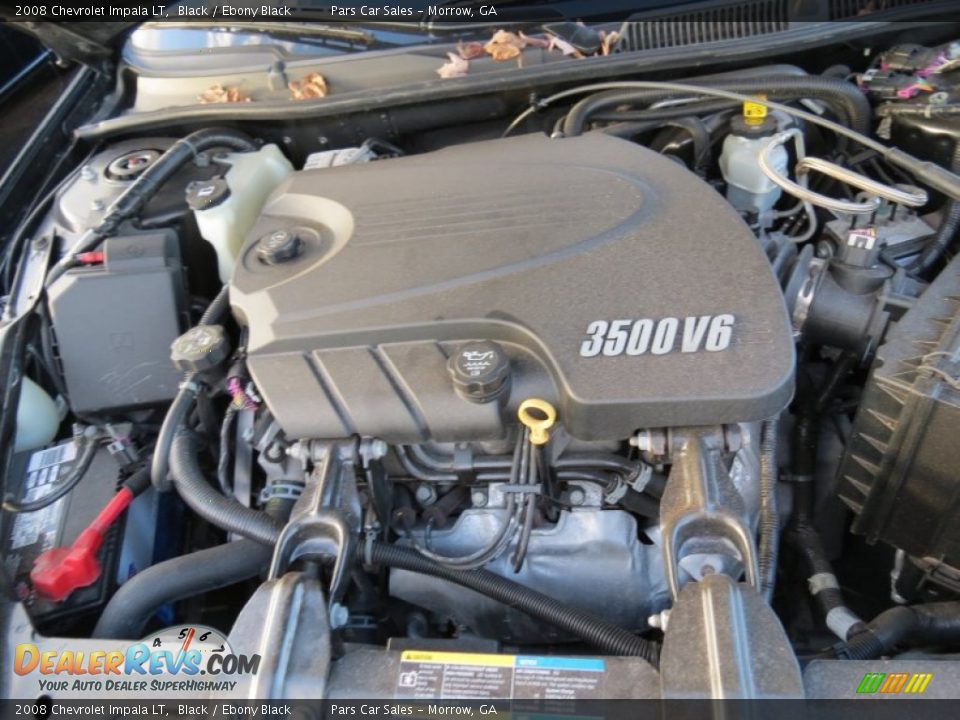 2008 Chevrolet Impala LT Black / Ebony Black Photo #14