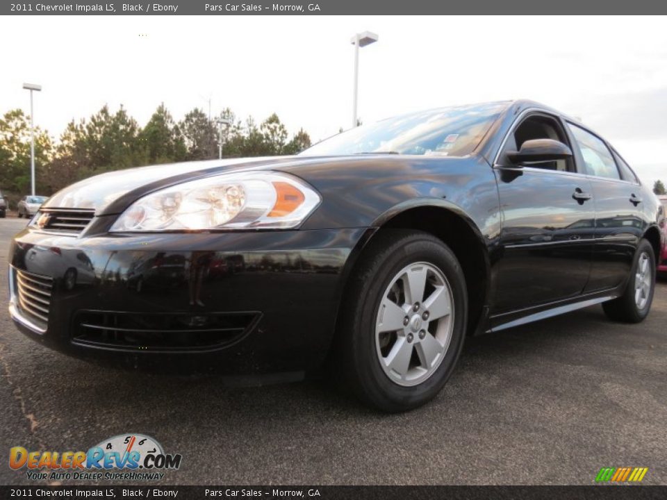 2011 Chevrolet Impala LS Black / Ebony Photo #1