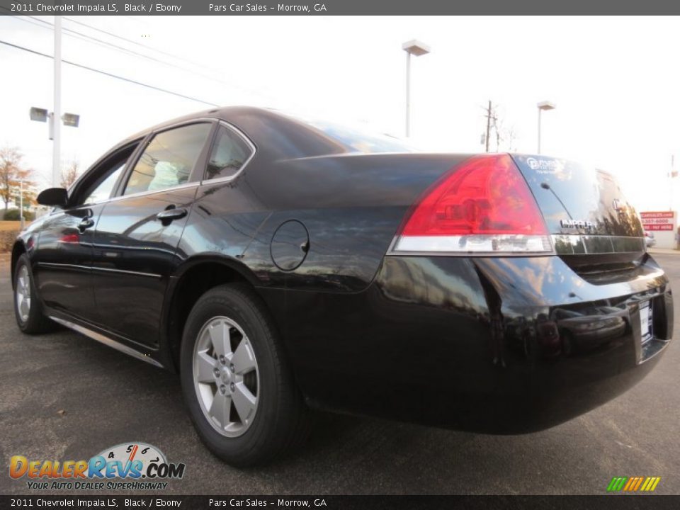 2011 Chevrolet Impala LS Black / Ebony Photo #2