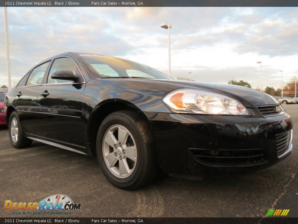 2011 Chevrolet Impala LS Black / Ebony Photo #4