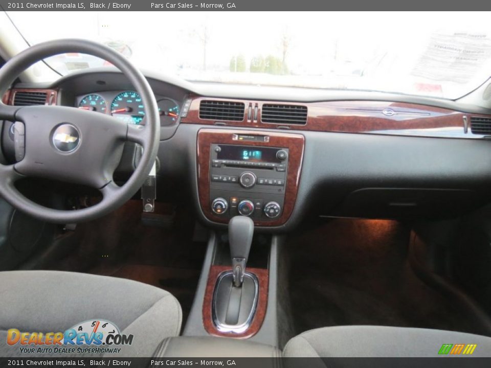 2011 Chevrolet Impala LS Black / Ebony Photo #10