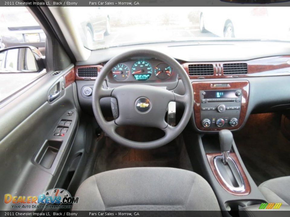 2011 Chevrolet Impala LS Black / Ebony Photo #11