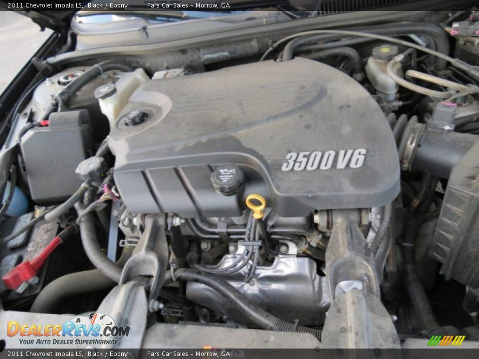 2011 Chevrolet Impala LS Black / Ebony Photo #13