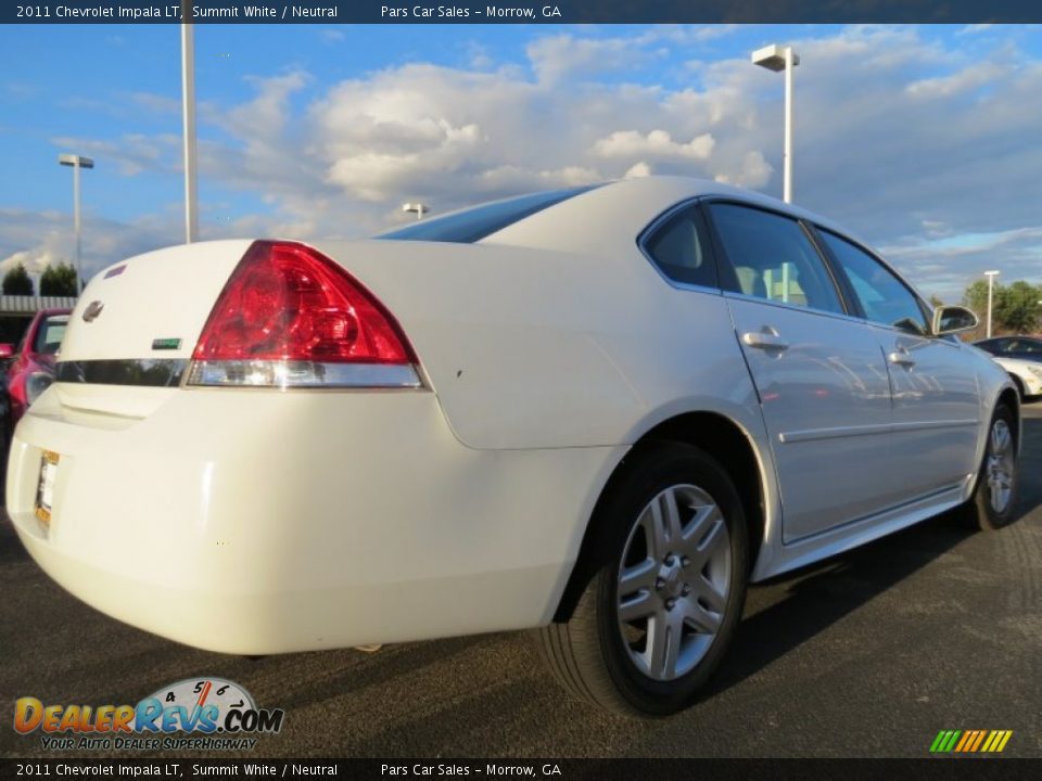 2011 Chevrolet Impala LT Summit White / Neutral Photo #3