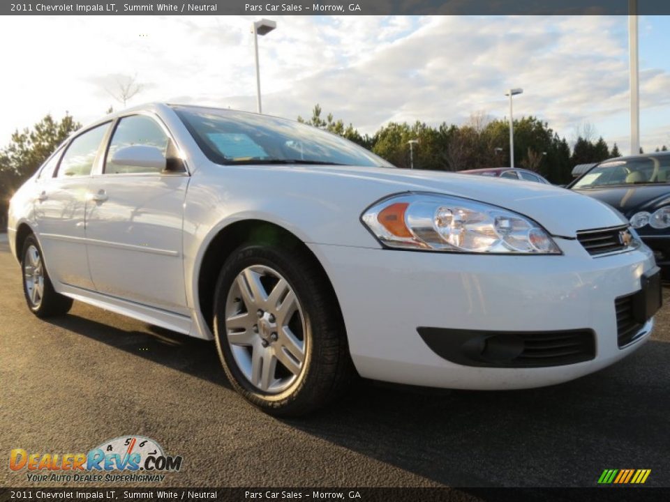 2011 Chevrolet Impala LT Summit White / Neutral Photo #4