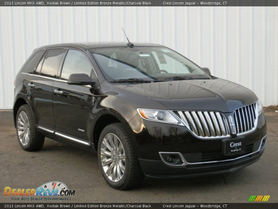 2013 Lincoln MKX AWD Kodiak Brown / Limited Edition Bronze Metallic/Charcoal Black Photo #3