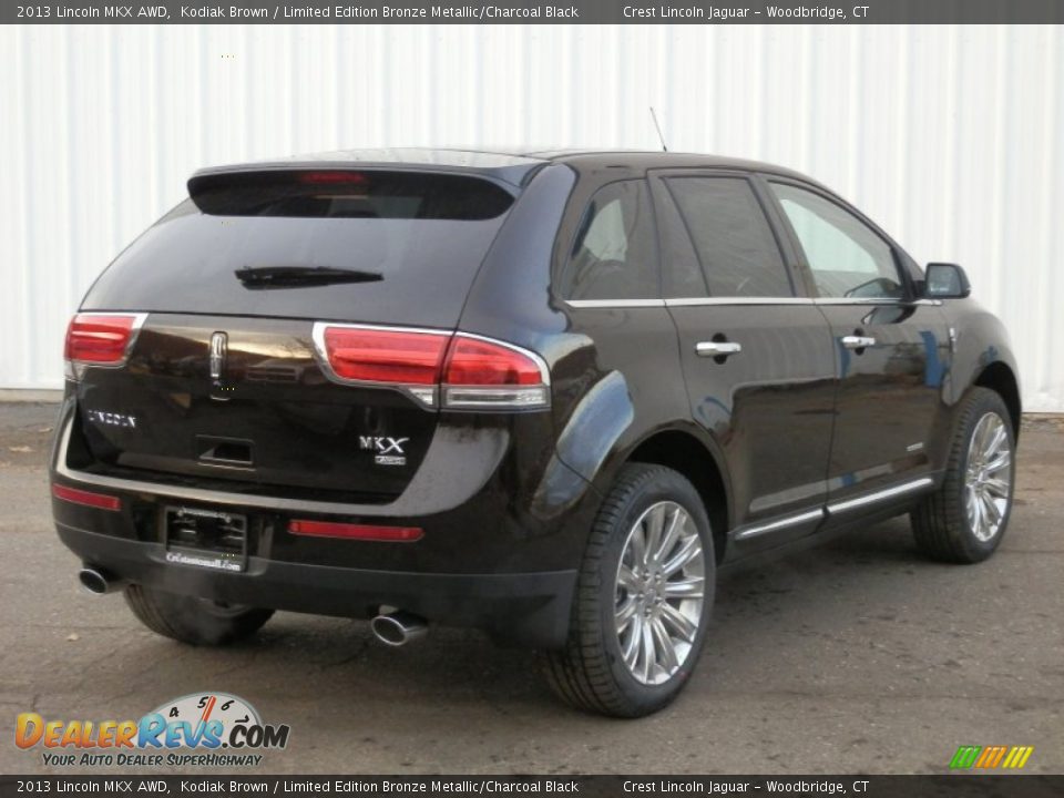 2013 Lincoln MKX AWD Kodiak Brown / Limited Edition Bronze Metallic/Charcoal Black Photo #4