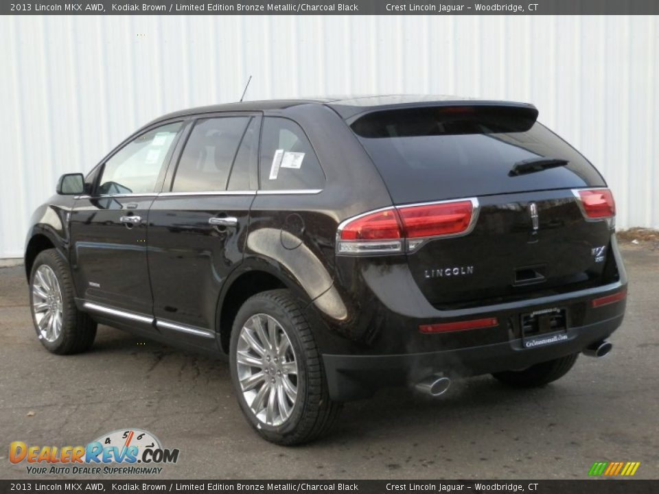 2013 Lincoln MKX AWD Kodiak Brown / Limited Edition Bronze Metallic/Charcoal Black Photo #6