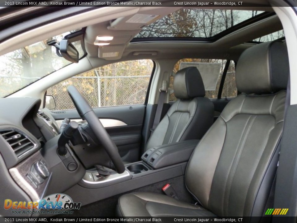 2013 Lincoln MKX AWD Kodiak Brown / Limited Edition Bronze Metallic/Charcoal Black Photo #8