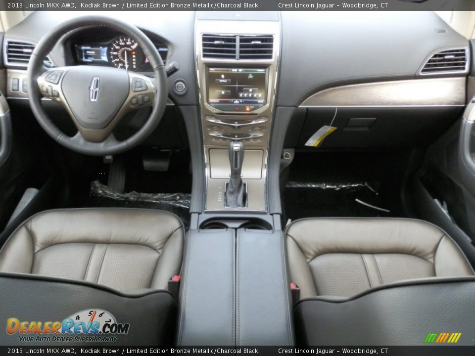 2013 Lincoln MKX AWD Kodiak Brown / Limited Edition Bronze Metallic/Charcoal Black Photo #10