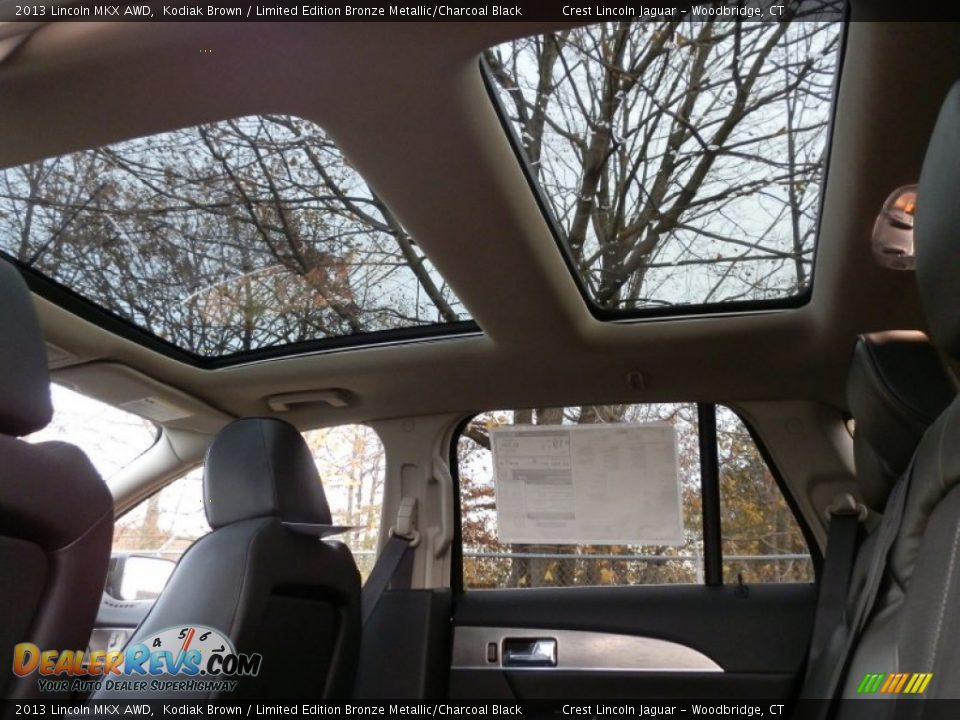 2013 Lincoln MKX AWD Kodiak Brown / Limited Edition Bronze Metallic/Charcoal Black Photo #11