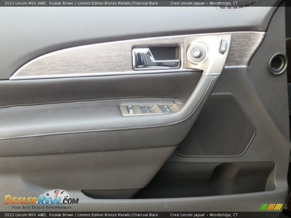 2013 Lincoln MKX AWD Kodiak Brown / Limited Edition Bronze Metallic/Charcoal Black Photo #13