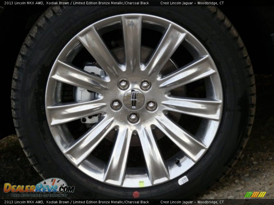 2013 Lincoln MKX AWD Kodiak Brown / Limited Edition Bronze Metallic/Charcoal Black Photo #18