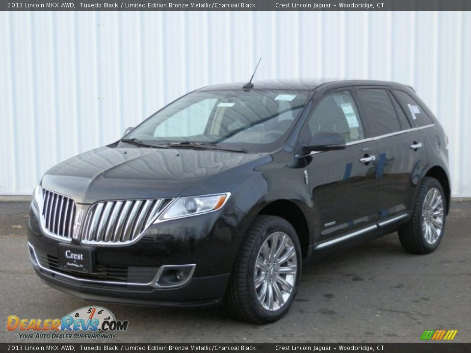2013 Lincoln MKX AWD Tuxedo Black / Limited Edition Bronze Metallic/Charcoal Black Photo #1