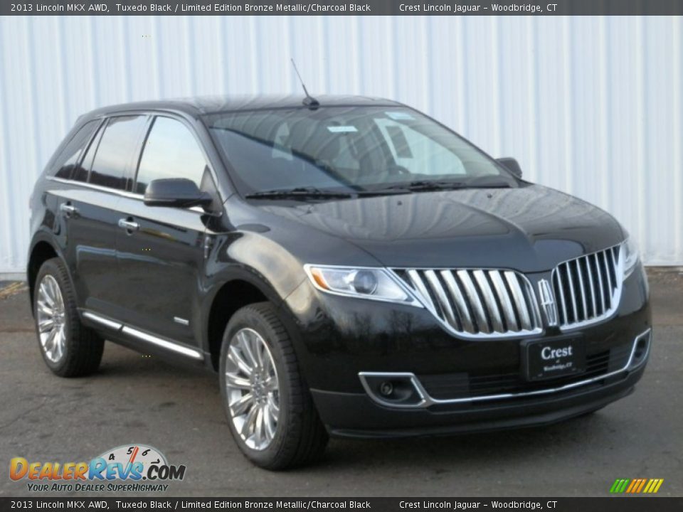 2013 Lincoln MKX AWD Tuxedo Black / Limited Edition Bronze Metallic/Charcoal Black Photo #3