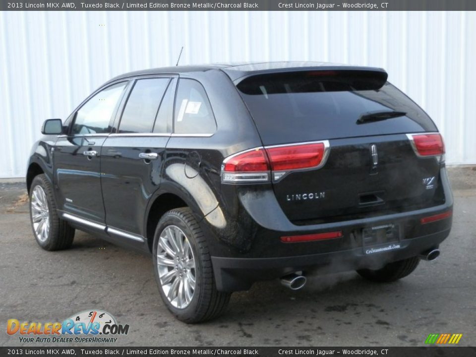 2013 Lincoln MKX AWD Tuxedo Black / Limited Edition Bronze Metallic/Charcoal Black Photo #6