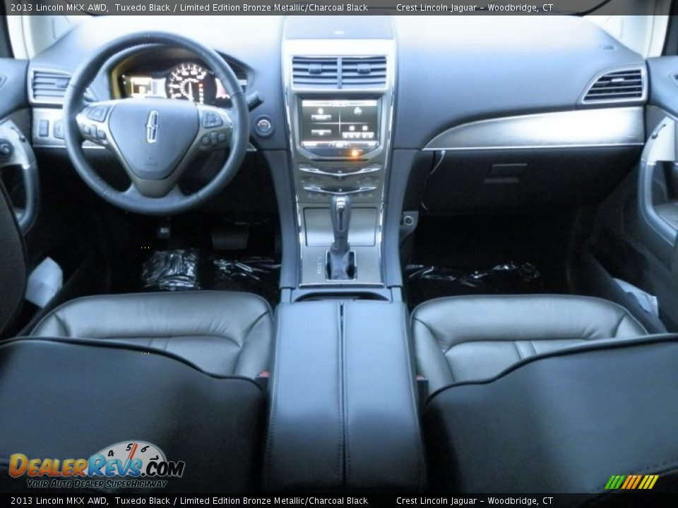 2013 Lincoln MKX AWD Tuxedo Black / Limited Edition Bronze Metallic/Charcoal Black Photo #10