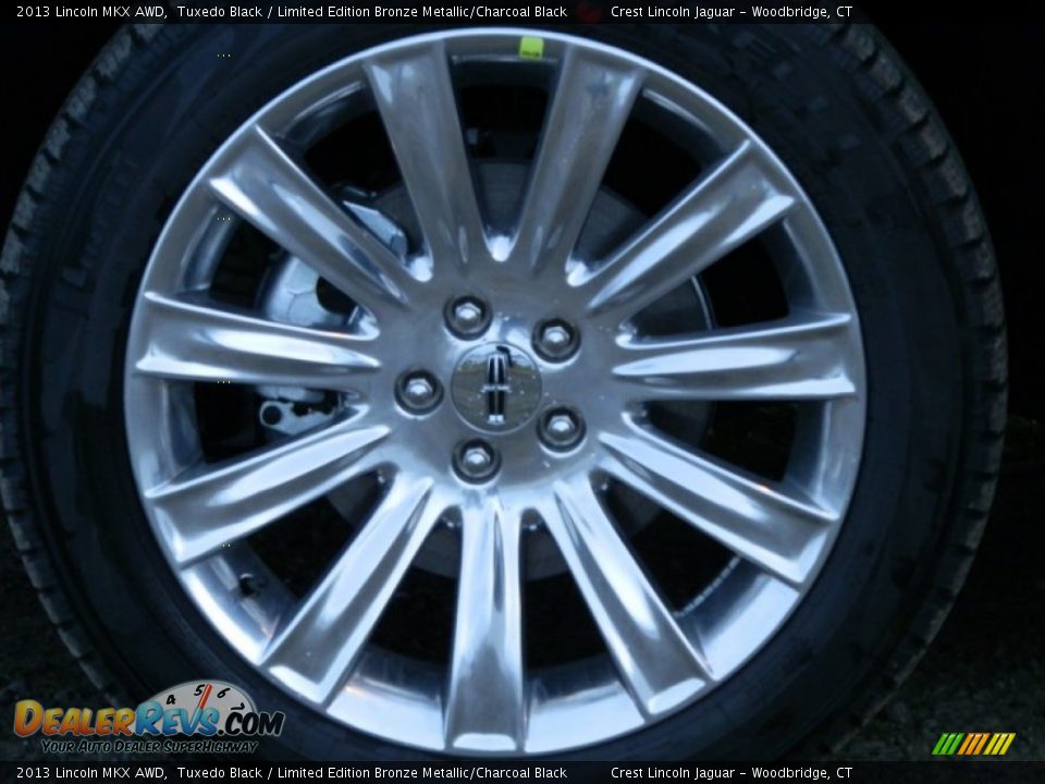 2013 Lincoln MKX AWD Tuxedo Black / Limited Edition Bronze Metallic/Charcoal Black Photo #18