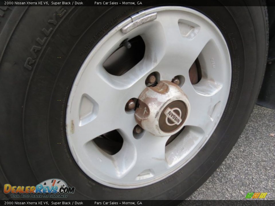 2000 Nissan Xterra XE V6 Super Black / Dusk Photo #5