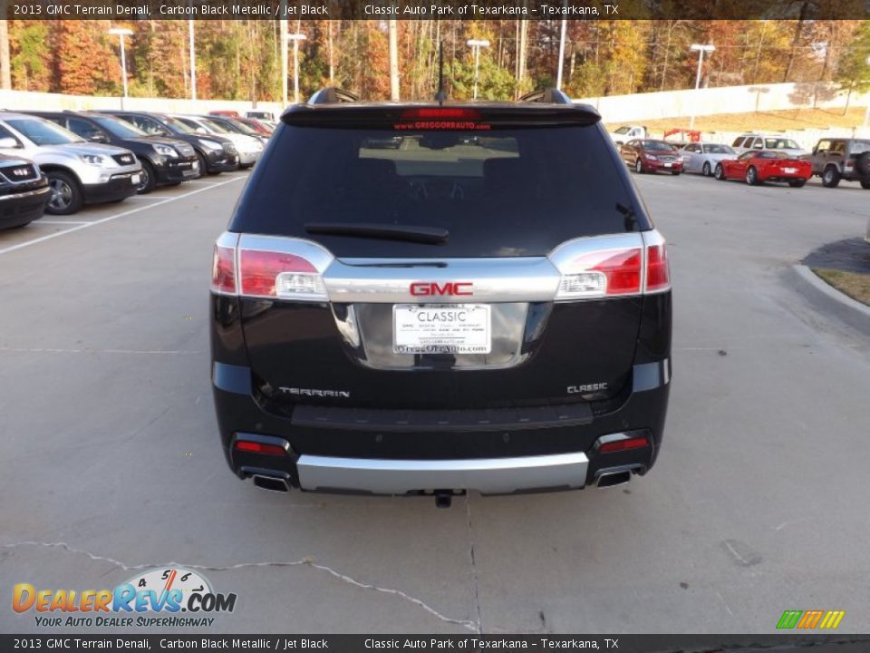 2013 GMC Terrain Denali Carbon Black Metallic / Jet Black Photo #4
