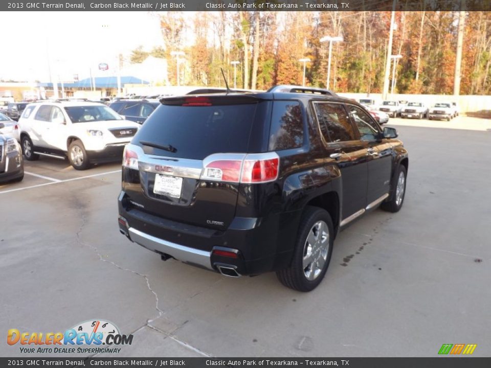 2013 GMC Terrain Denali Carbon Black Metallic / Jet Black Photo #5
