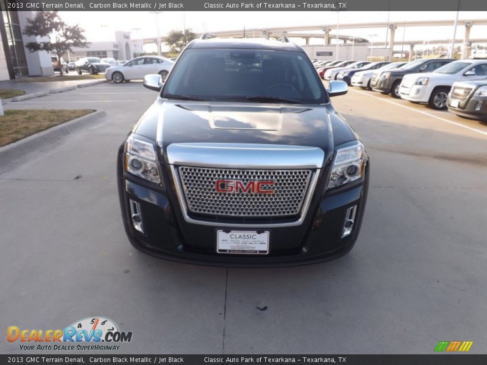 2013 GMC Terrain Denali Carbon Black Metallic / Jet Black Photo #8