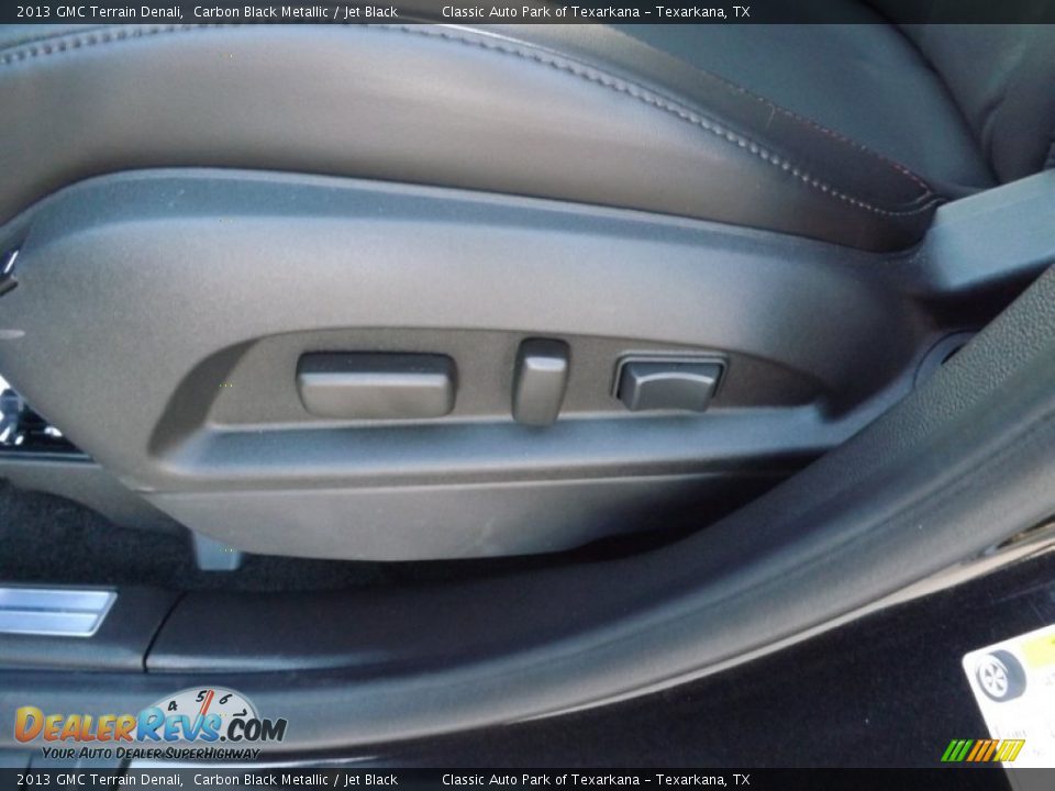 2013 GMC Terrain Denali Carbon Black Metallic / Jet Black Photo #13