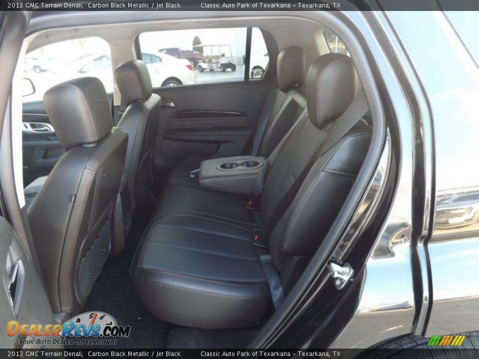 2013 GMC Terrain Denali Carbon Black Metallic / Jet Black Photo #14