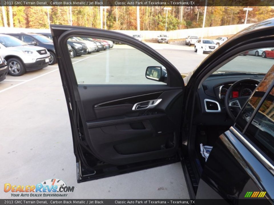 2013 GMC Terrain Denali Carbon Black Metallic / Jet Black Photo #15